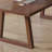 Nut-brown Rectangular Solid Wood desk-1525909264