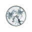 Palm Accent Table Nickel