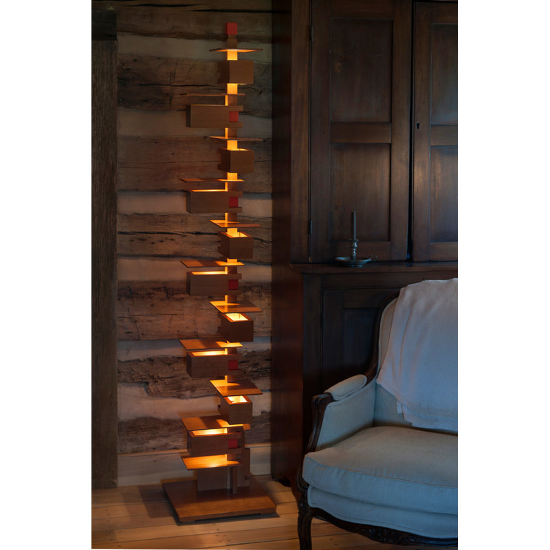 Taliesin Floor Lamp, Cherry