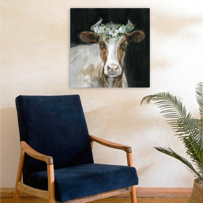 Barnyard Whimsy I Bohemian Floral, art fantaisiste, H 24 po x l 24 po