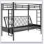 Twin Over Full Metal Bunk Bed, Multi-Function