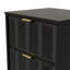 Doss 45cm W Manufactured Wood Bedside Table-823950865
