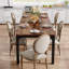 Unfinished Metal Base Dining Table-1108320020-1108320022