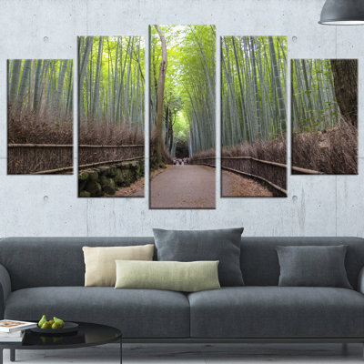 " Arashiyama Bamboo Path Japan " 5 - Pieces