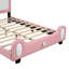 Lit princesse rembourré en forme de lapin, lit plateforme-1900656845-1900656846