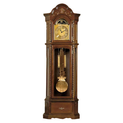 Luxury-retro mechanical chronograph living room floor clock