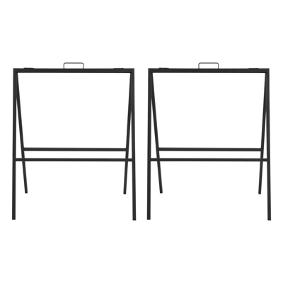 2PCS Heavy Duty Sidewalk Folding Sign Holder