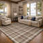Tapis à carreaux de qualité supérieure lavable à la machine Dream Shag ADS563-1550080320-1550080324