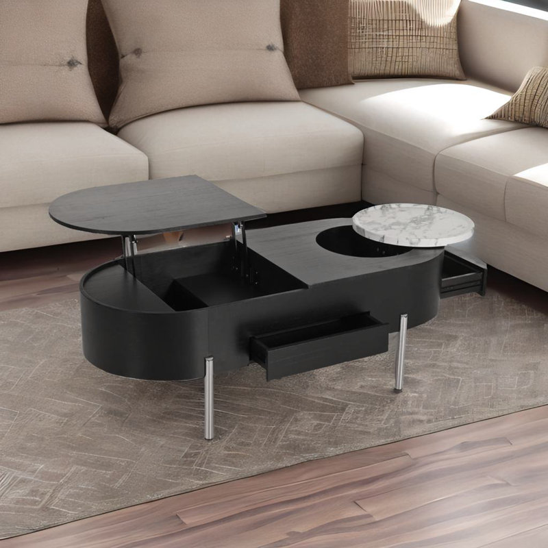 Lift Top Coffee Table, Black