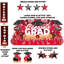 Ensemble de panneaux Jumbo Graduation Yard, 6 pi x 3 pi, comprenant des piquets-929457273
