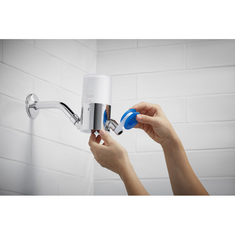 Aquifer Shower Filter, Polished Chrome