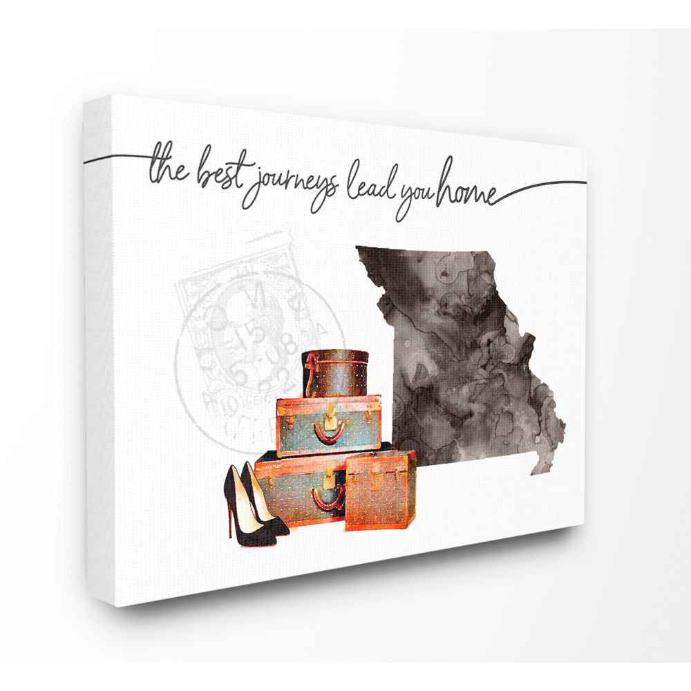 Ebern Designs " Missouri State The Best Journeys Lead You Home Fashion