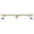 FINE FIXTURES Stainless Steel 42 inch Linear Shower Drain with Hair Trap and Tile Insert & Grate 2-in-1 Design-126533302