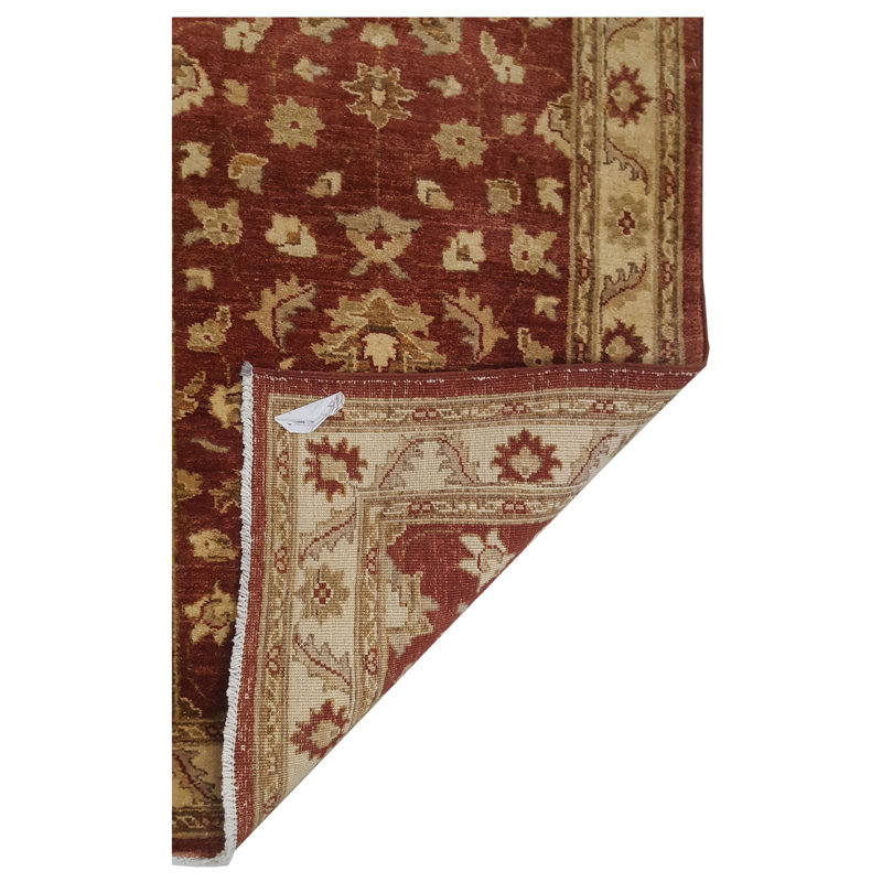 Ziegler Hand Knotted 3x15 Rust Runner
