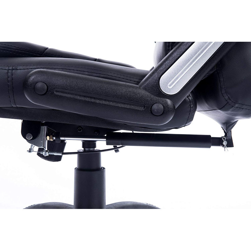 Mannion Executive Chair with Headrest, Black