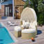Ensemble de canapé modulaire d'extérieur rond Patio Furniture-487409781