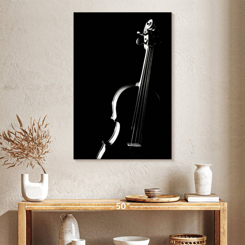 Silhouette de violon Abarca, H 30 po x l 20 po