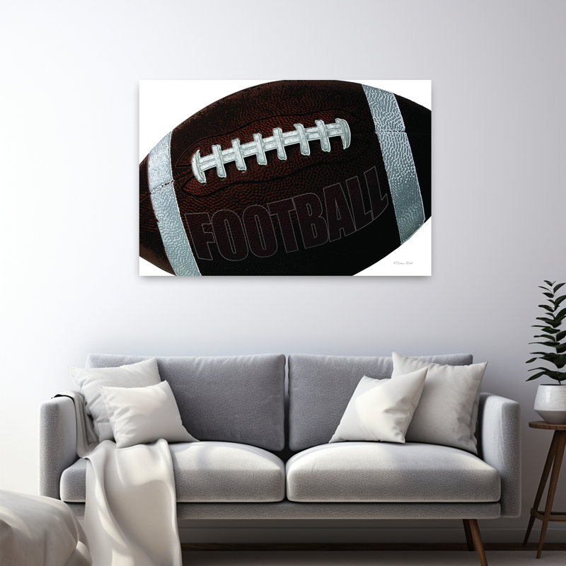 Football, art contemporain, H 32 po x l 48 po