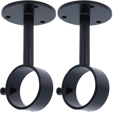 Meriville Ceiling-Mounted Brackets, for up to 1 ¼” Diameter Drapery Rods