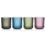 Mikasa Jasper Double Old Fashioned Glass Set of 4, 12 Ounce