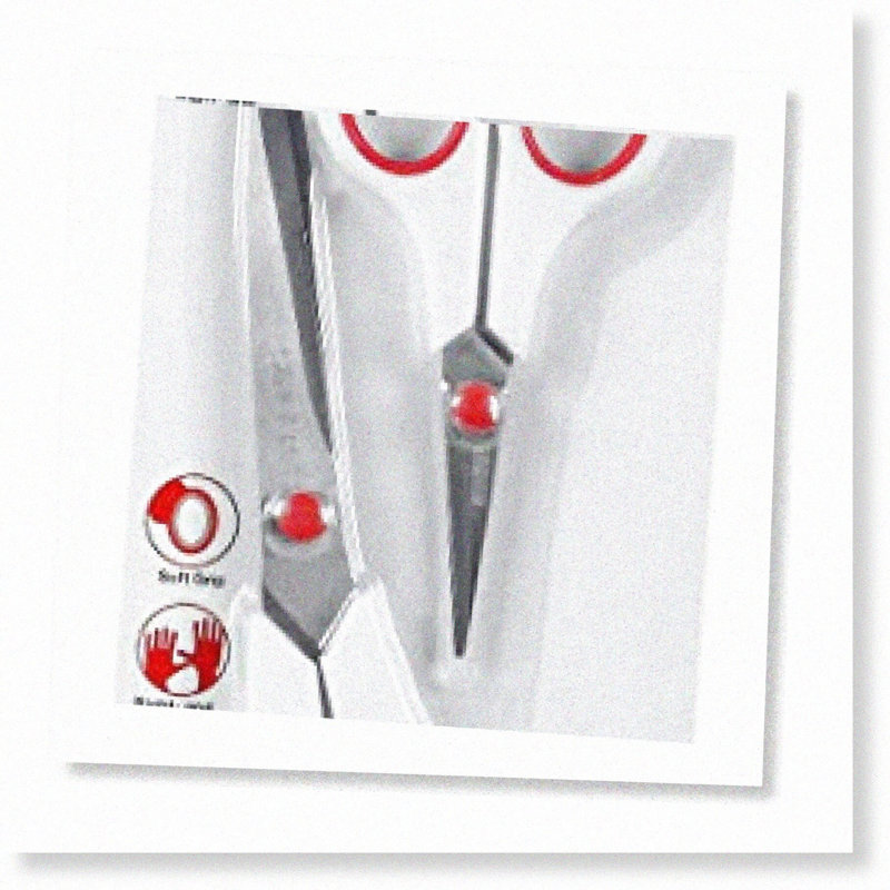 White Fabric Scissors Set