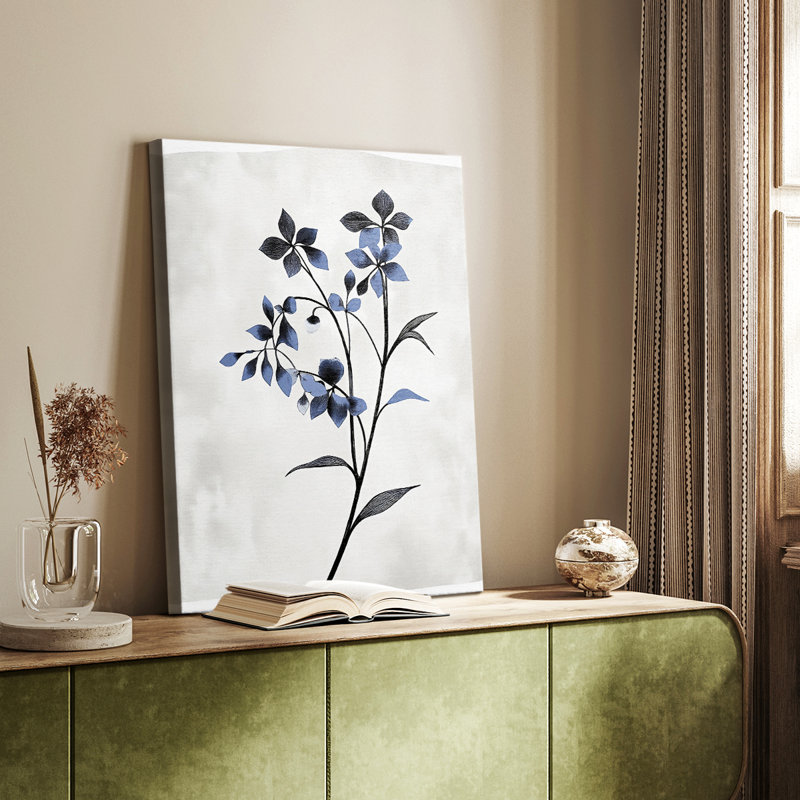 FLORAL Series DLLVI - Gallery Cavas sur mesure, H 18 po x l 12 po