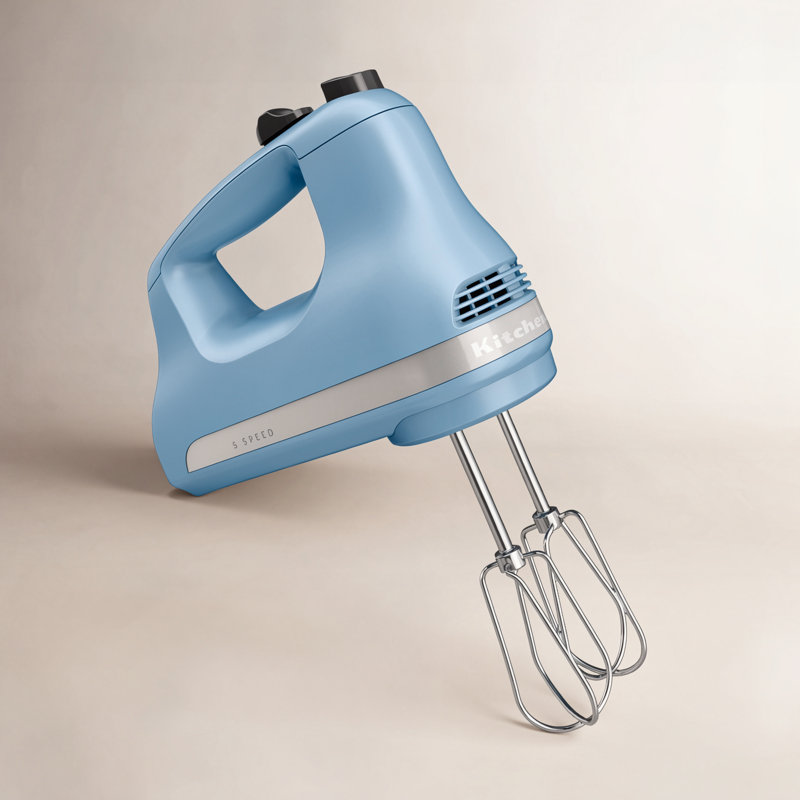 KitchenAid® 5-Speed Ultra Power Hand Mixer, Blue 2