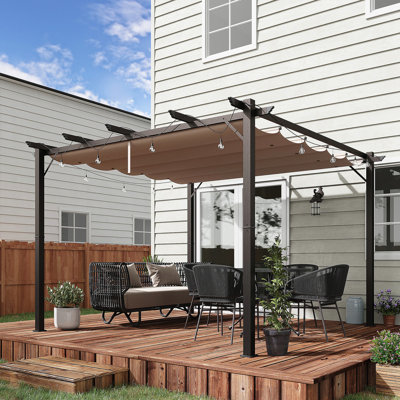 Abri pour pergola Brown