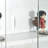 5-Tier Level Display Cabinet Case W/ 2 Glass Doors Adjustable Shelves, White