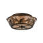 Rustic Lodge 2 - Light Semi Flush Mount