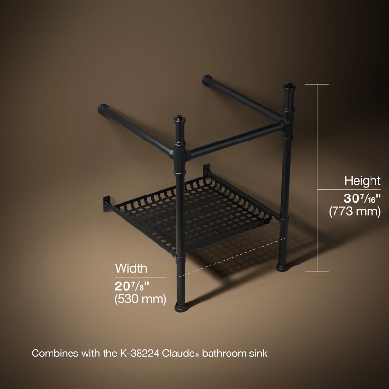 Console Claude par Studio McGee, Noir mat