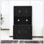Armoire de rangement pour garde-manger avec comptoir de four à micro-ondes, armoire de rangement autoportante avec tablettes réglables, 6 portes et 1 tiroir-1112060932