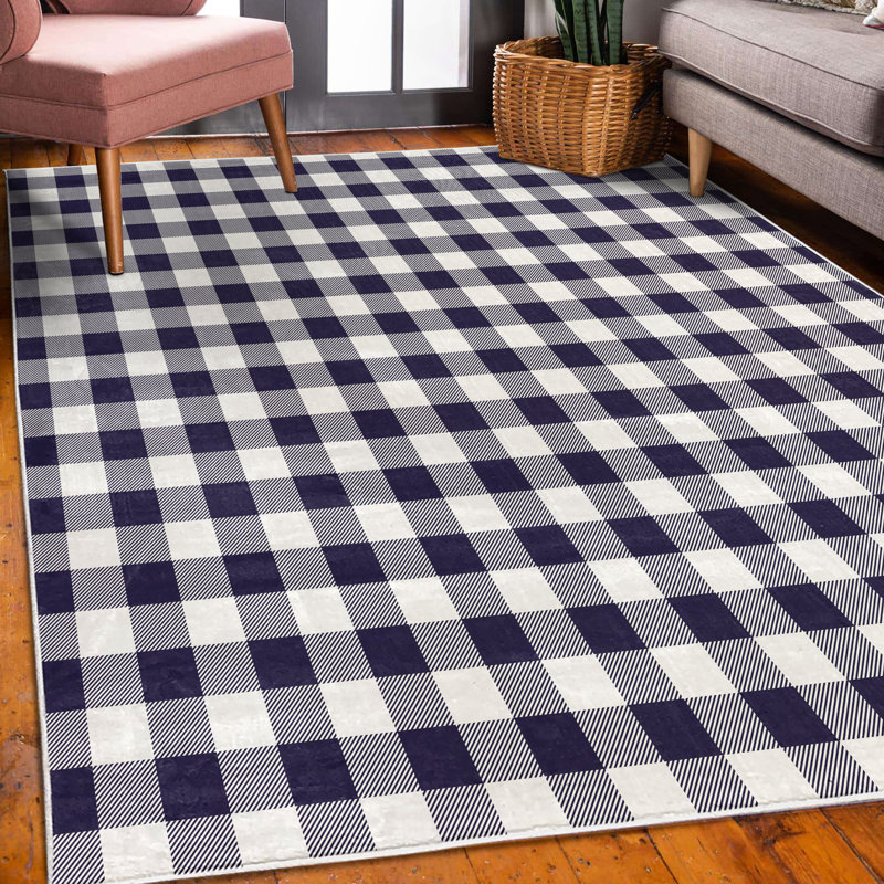 Tapis décoratif Shavell, Rectangle 4 pi x 5 pi 5 po