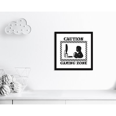 Juvenile Gaming Gaming Zone Kids Paper Print