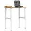 80cm W Solid Wood Top Height-Adjustable Workbench-114308577