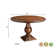 Josiane Round Solid Wood Dining Table