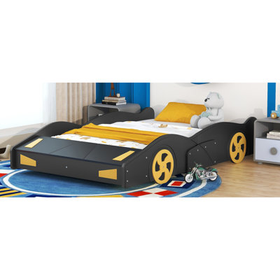 Space-saving Race Car Beds, Durable Wood Mdf, Modern Home Style