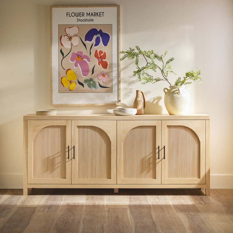 Buffet Eilisha, Chêne côtier, H 30 po x l 70 po x P 15,75 po
