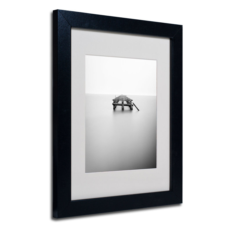 « infinite jest » par geoffrey ansel agrons, reproduction de photo encadrée, H 14 po x l 11 po x P 0,5 po, Noir