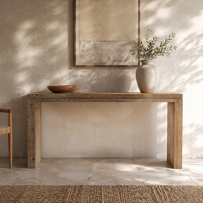 63,68 po 63,25 po Rustic Farmhouse Console