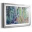 Papillons de pluie - Encadré - Sous passe-partout et encadré sous verre acrylique, grande décoration murale pour le salon-2146251684-2146251691