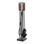 Modern Ember Levi 5 Piece Fireplace Tool Set in Wood Handles-1463272654