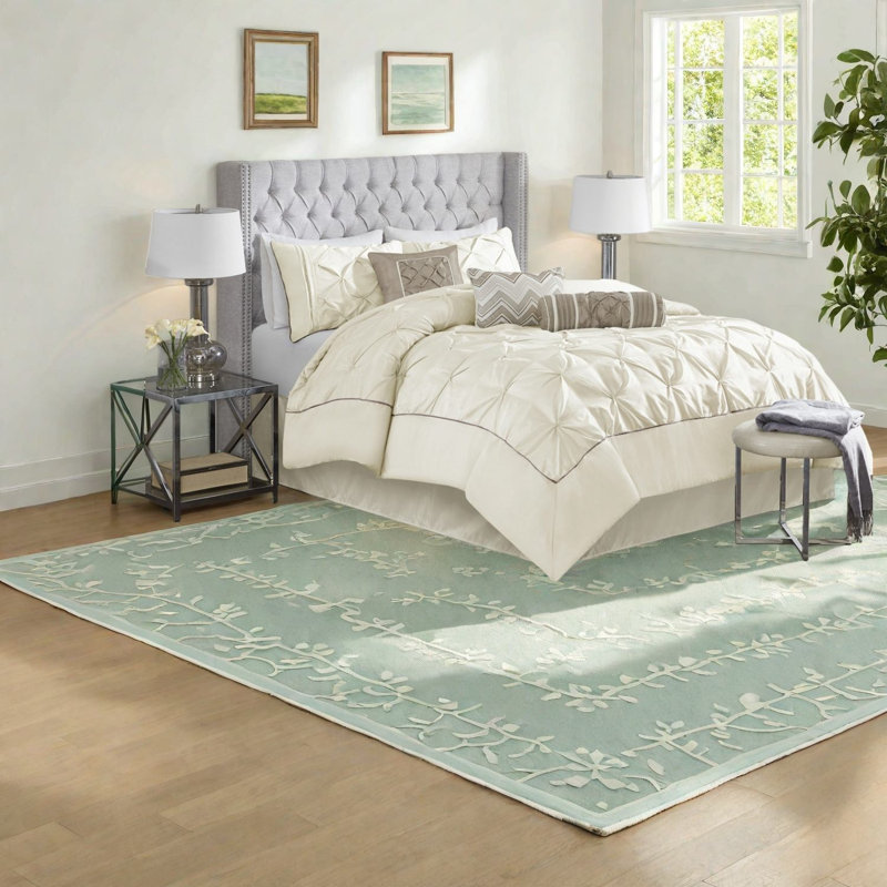 Elegant Bedding Sets, Polyester Cal King Tufted Modern Home Comfort
