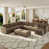 Brown Faux Leather selected
