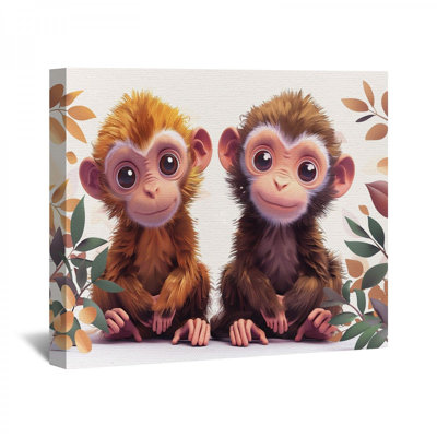 «Monkeys» sur toile
