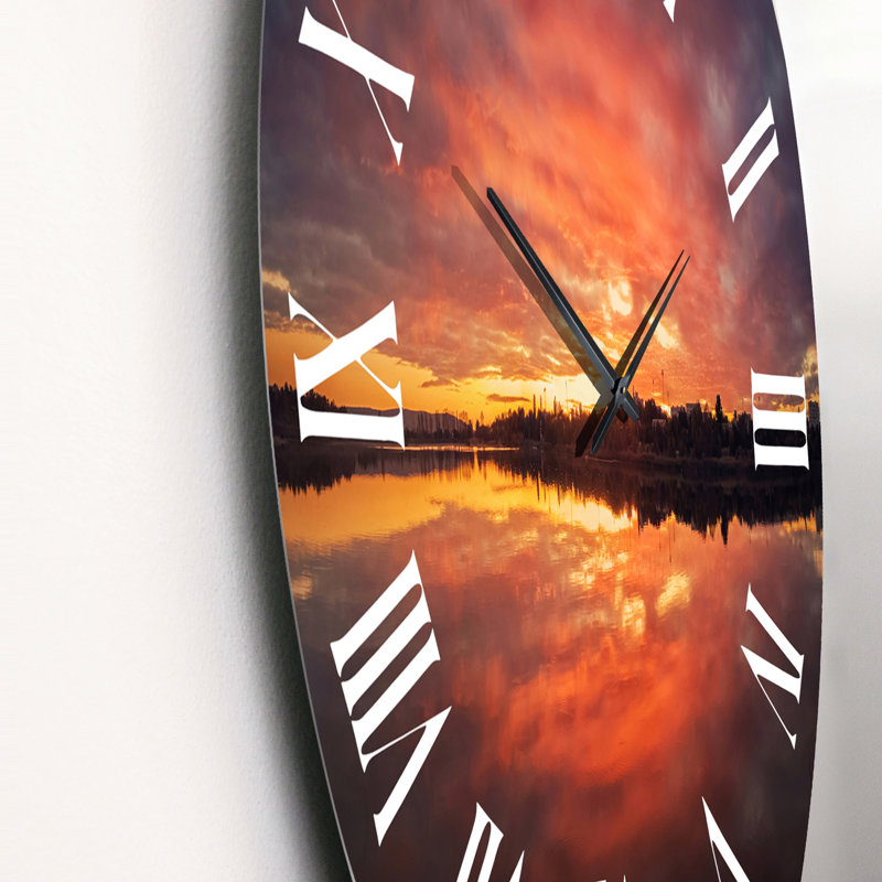 Horloge murale surdimensionnée Miliany, Grand