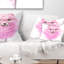 Coussin lombaire pour chien animal aquarelle