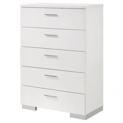 Commode de chambre 5 tiroirs Dulcey