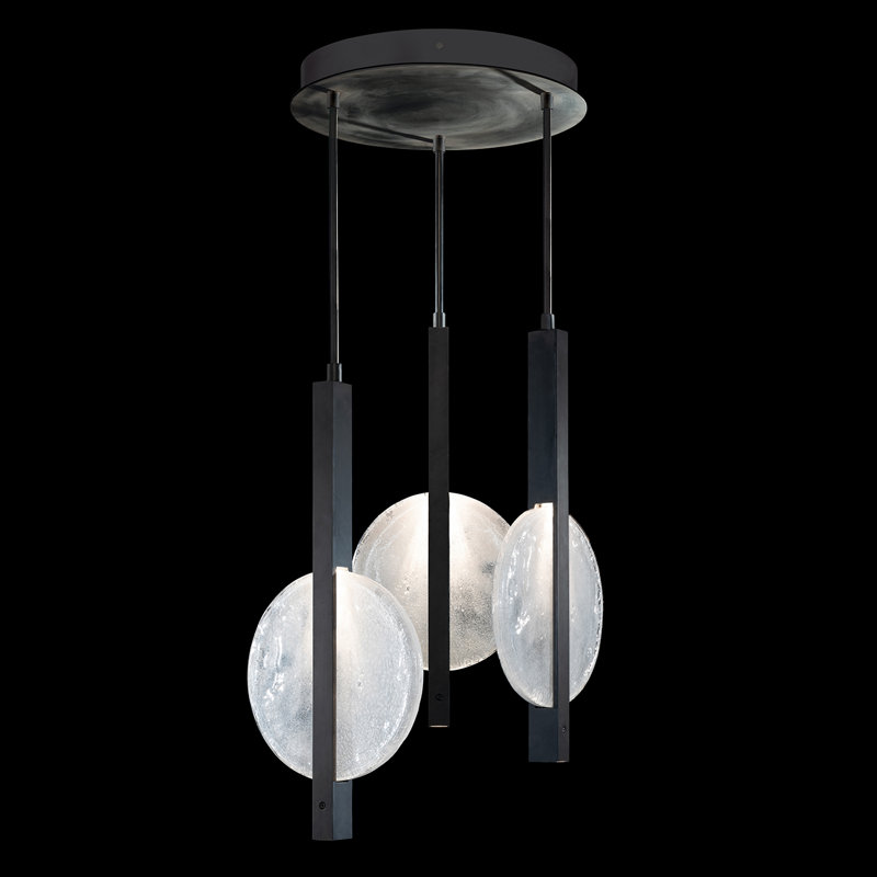Selene 6 - Light LED Pendant, Black
