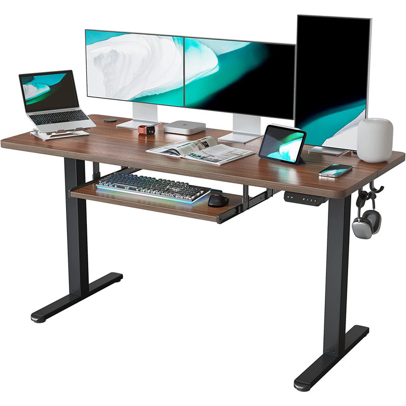 Bureau debout à hauteur ajustable Kleb, H 46 po x l 40 po x P 24 po